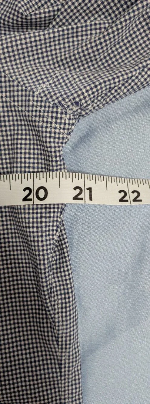 J.Crew Ludlow Stretch Secret Wash Shirt Mens 16 33 Slim Fit Micro Grid SP19
